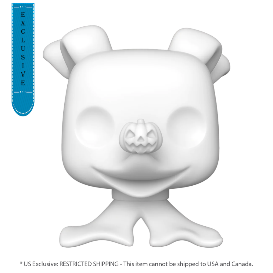 Nightmare Before Christmas Zero US Exclusive DIY Pop! Vinyl PRE OR