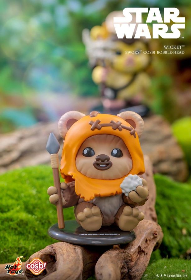★Cosbi STAR WARS EWORKS WICET￼ SPECIAL Hot Toys Official Star Wars Ewok Cosbi Mystery Blind Box