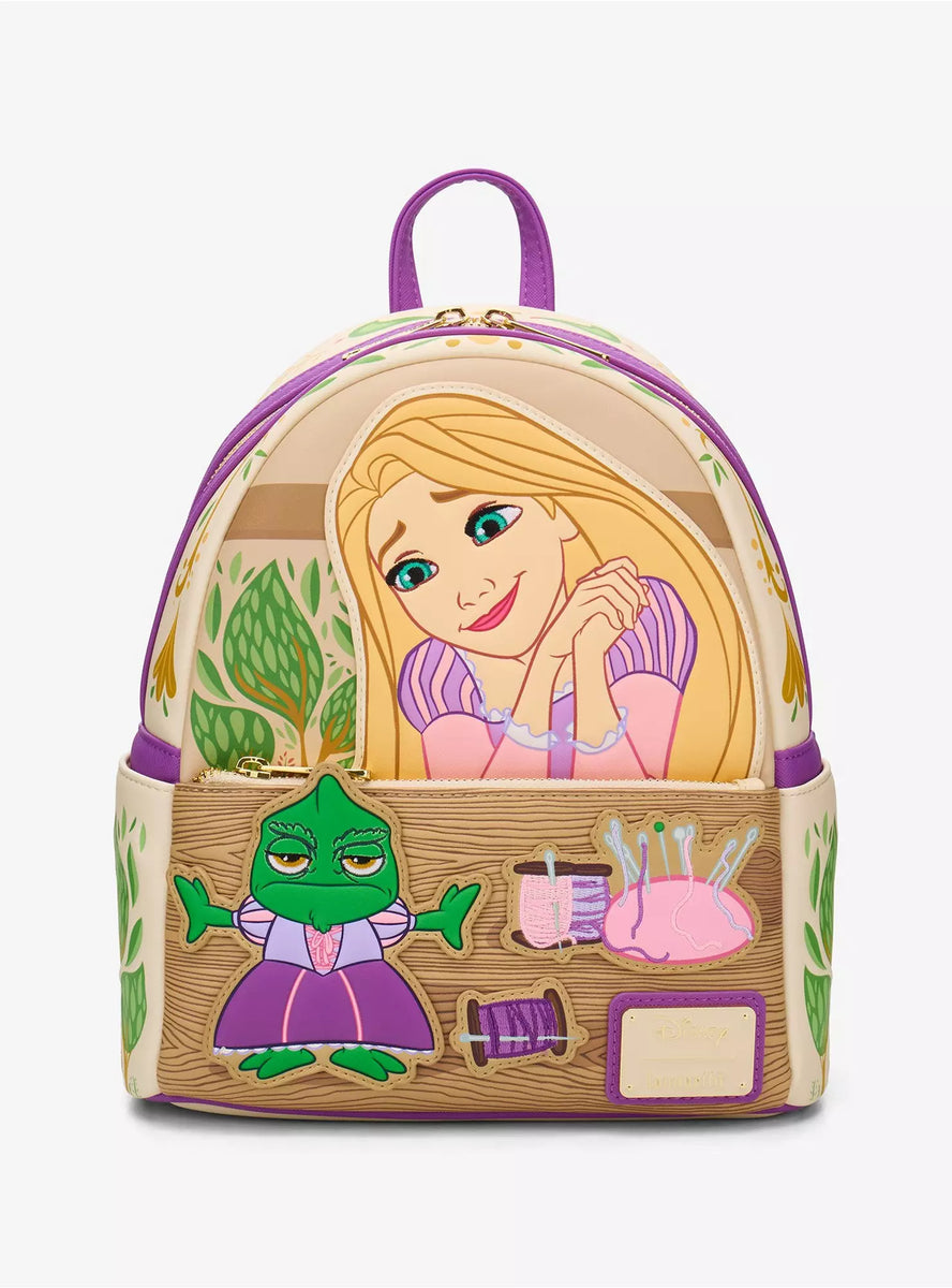 Pascal Mini Backpack Loungefly Disney Tangled Rapunzel & Pascal Dress Mini Backpack - PRE O ...